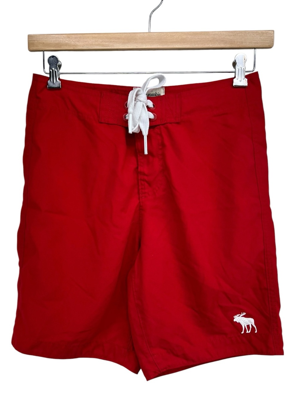 Abercrombie & Fitch Red Board Shorts Mens Small